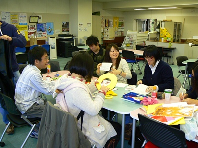 20110203アートフェスタ準備