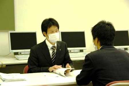 個別相談の様子