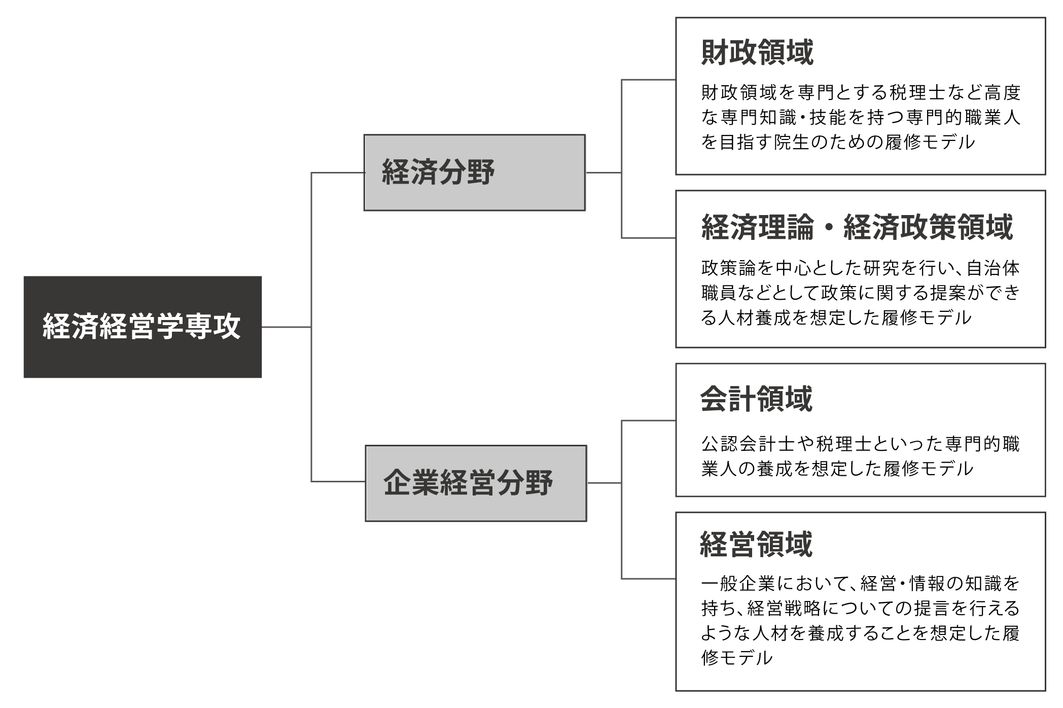 2分野制と履修モデル