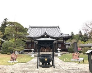 月9のドラマの撮影地・能仁寺（学生撮影）