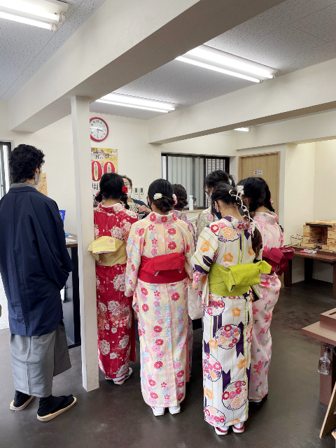 お煎餅の手焼き体験