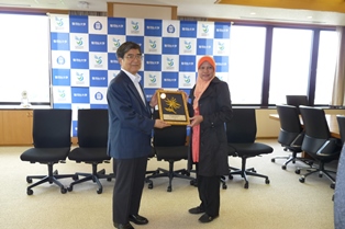 駿台甲府学園姉妹校 マレーシアSekolah Menengah Kebangsaan USJ 8の皆さんが来校しまし 